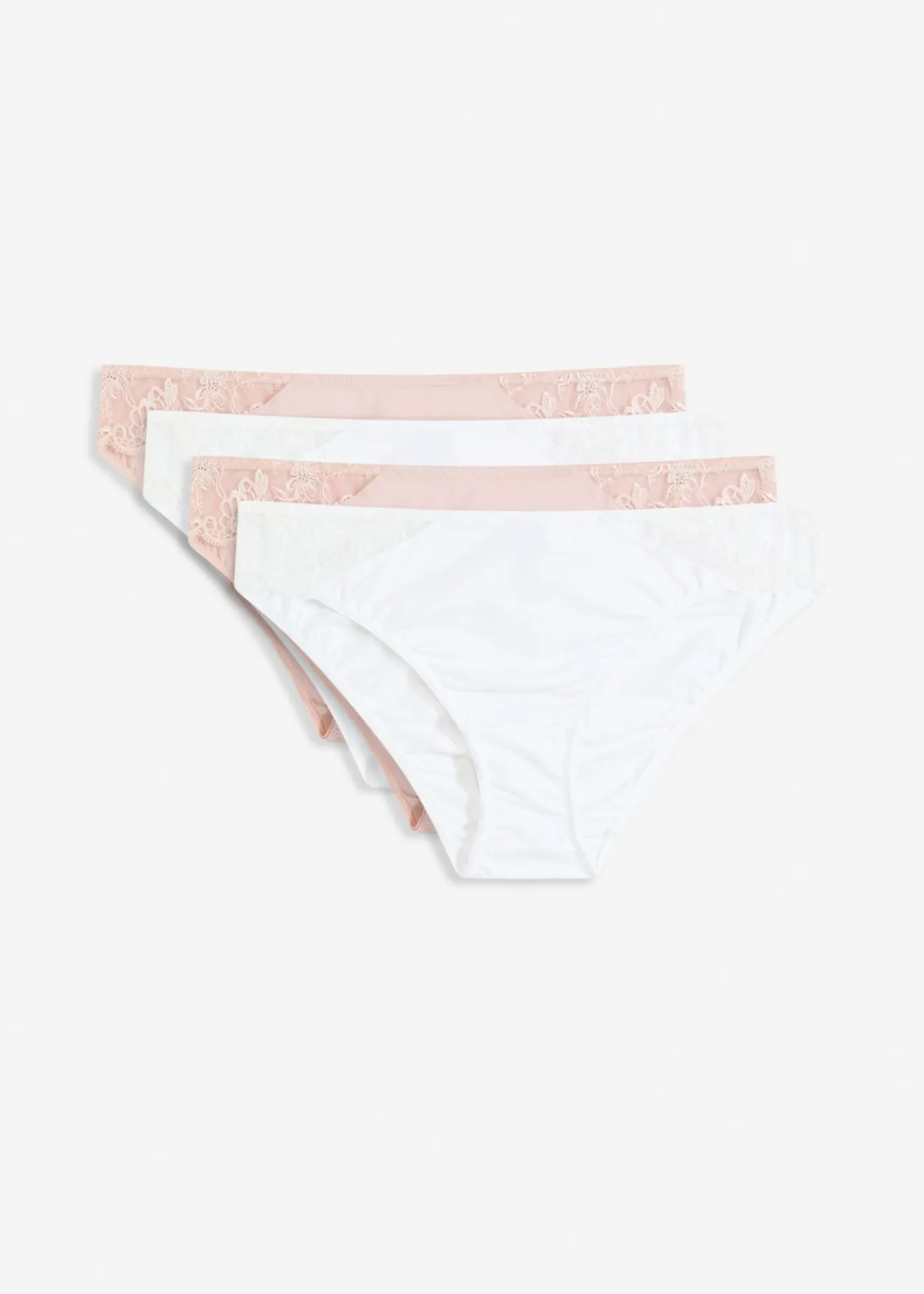 Hot Braga con encaje (4 unidades) Mujer Ropa Interior De Algodón|Bragas