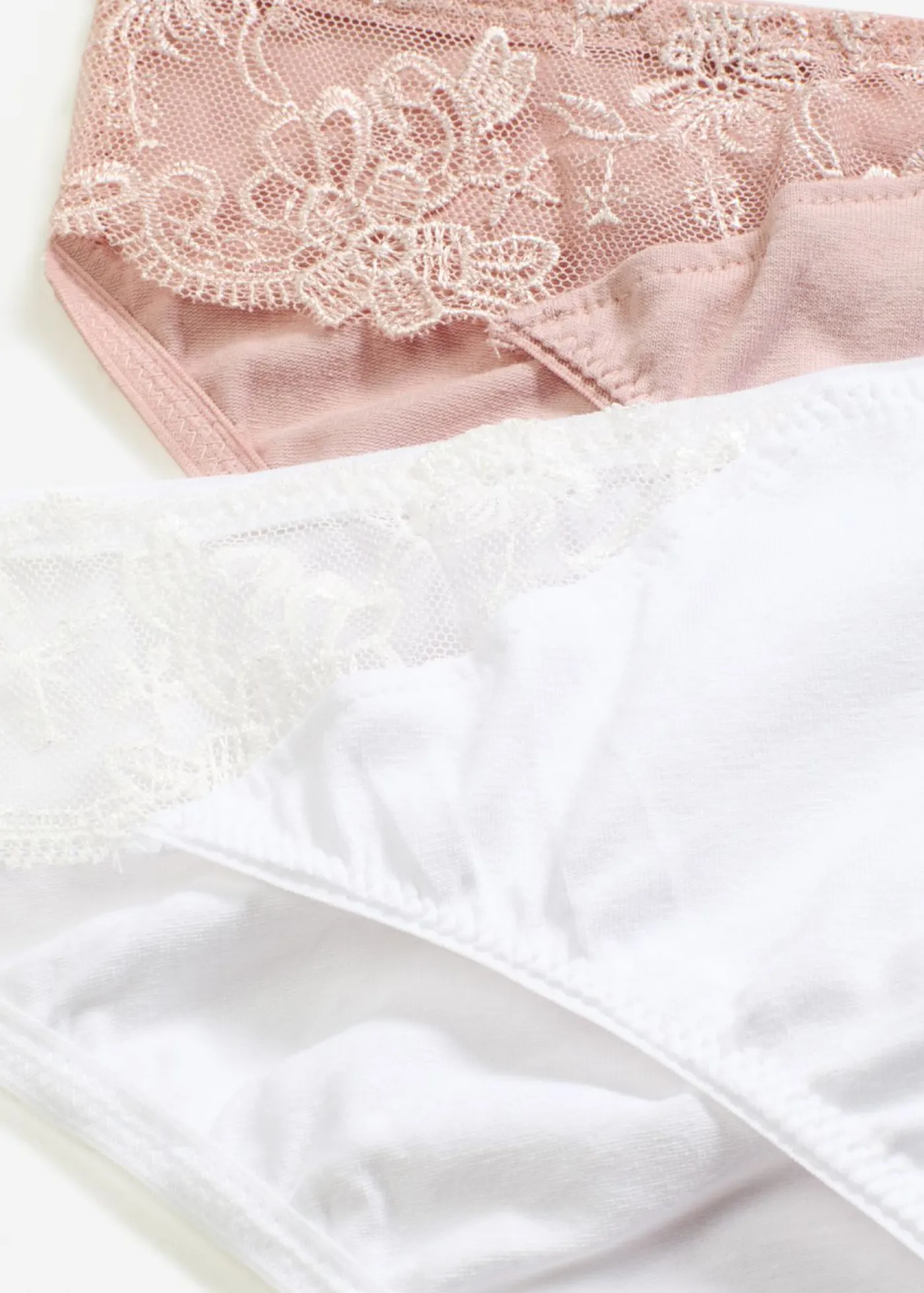 Hot Braga con encaje (4 unidades) Mujer Ropa Interior De Algodón|Bragas