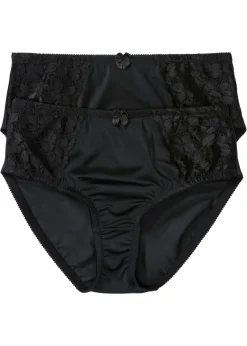 Outlet Braga con encaje delicado (2 unidades) Mujer Bragas