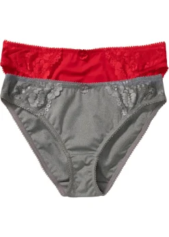 Clearance Braga con encaje delicado (2 unidades) Mujer Lencería|Bragas