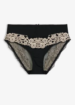 Clearance Braga con encaje delicado Mujer Lencería|Bragas