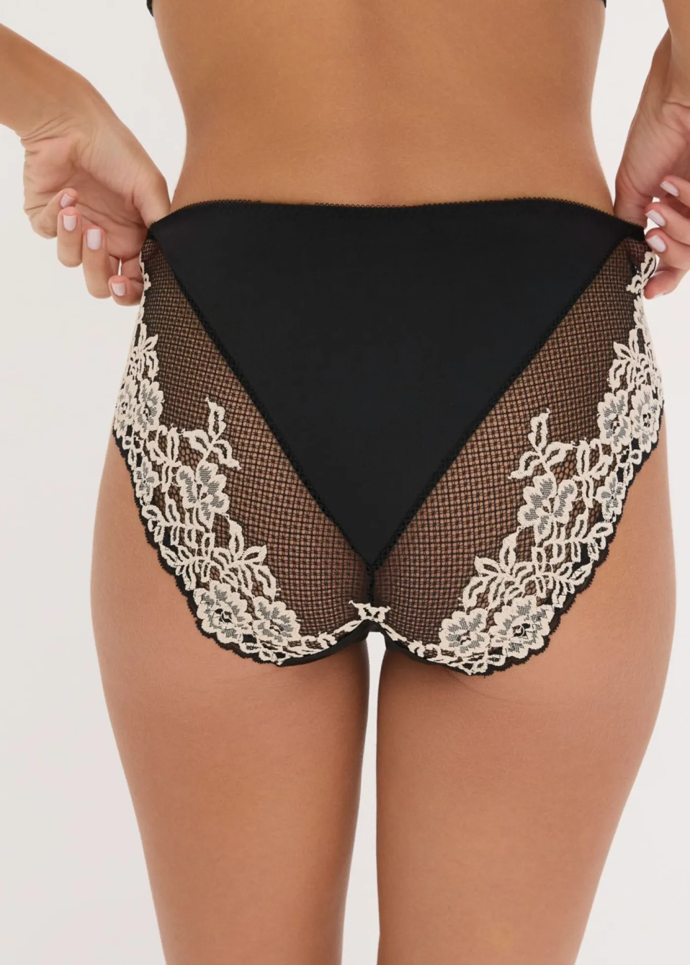 Clearance Braga con encaje delicado Mujer Lencería|Bragas