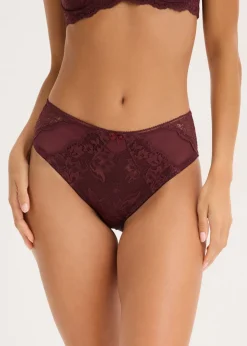 Best Braga con encaje delicado Mujer Lencería|Bragas