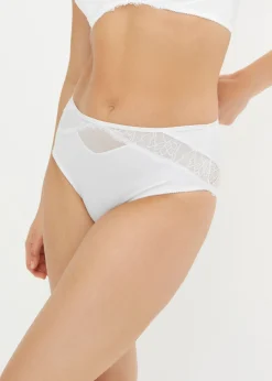 Discount Braga con encaje delicado Mujer Lencería|Bragas