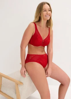 Clearance Braga con encaje delicado Mujer Lencería|Bragas