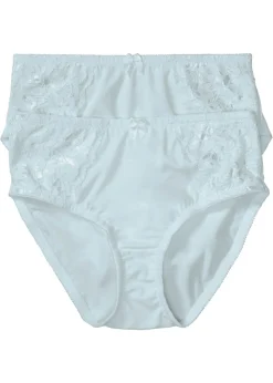 Online Braga con encaje delicado (2 unidades) Mujer Bragas