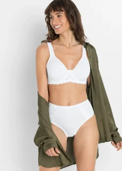 New Braga con encaje delicado (2 unidades) Mujer Bragas