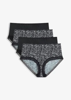 Clearance Braga con encaje (4 unidades) Mujer Bragas