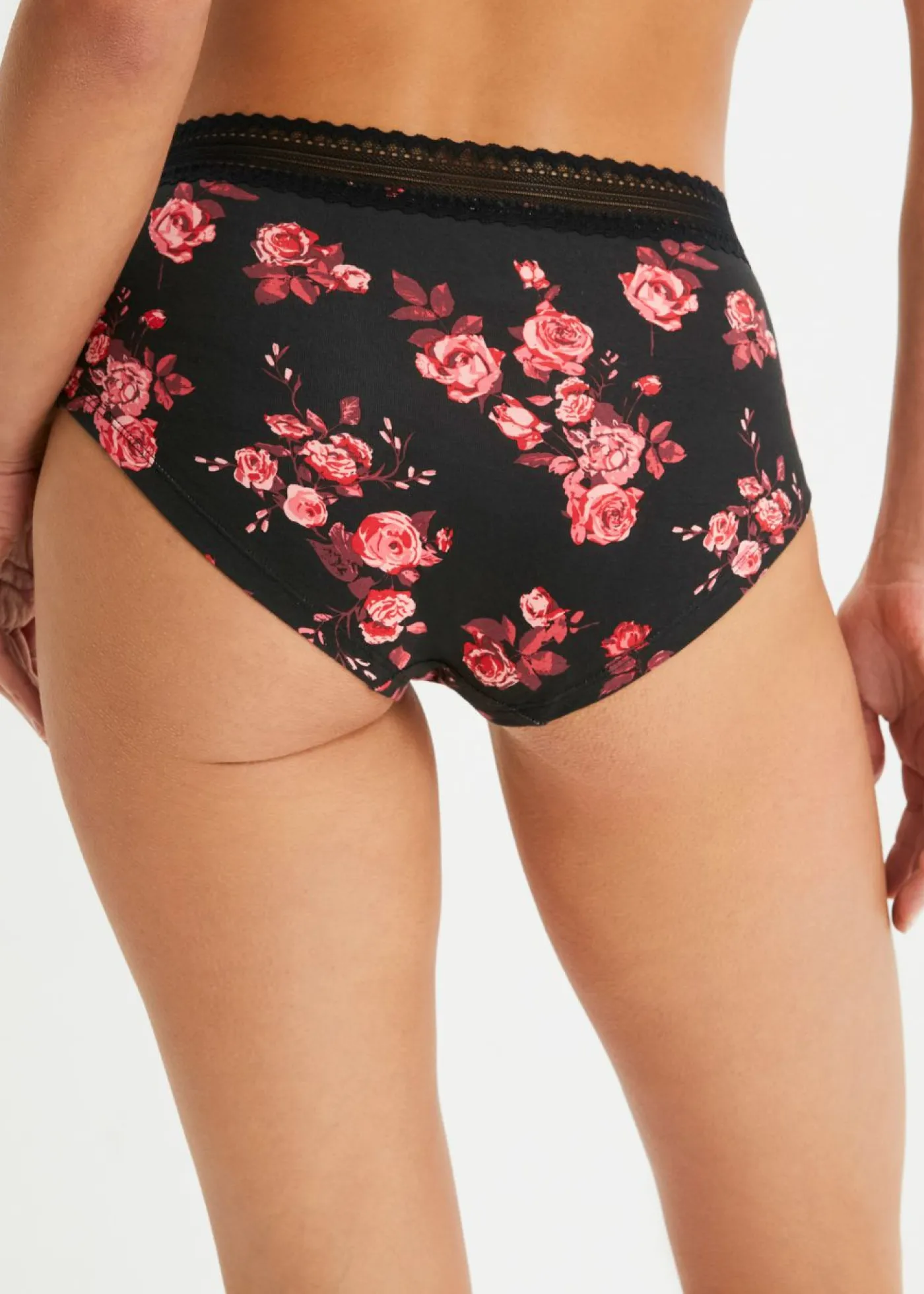 Hot Braga con encaje y algodón orgánico (4 unidades) Mujer Ropa Interior De Algodón|Bragas
