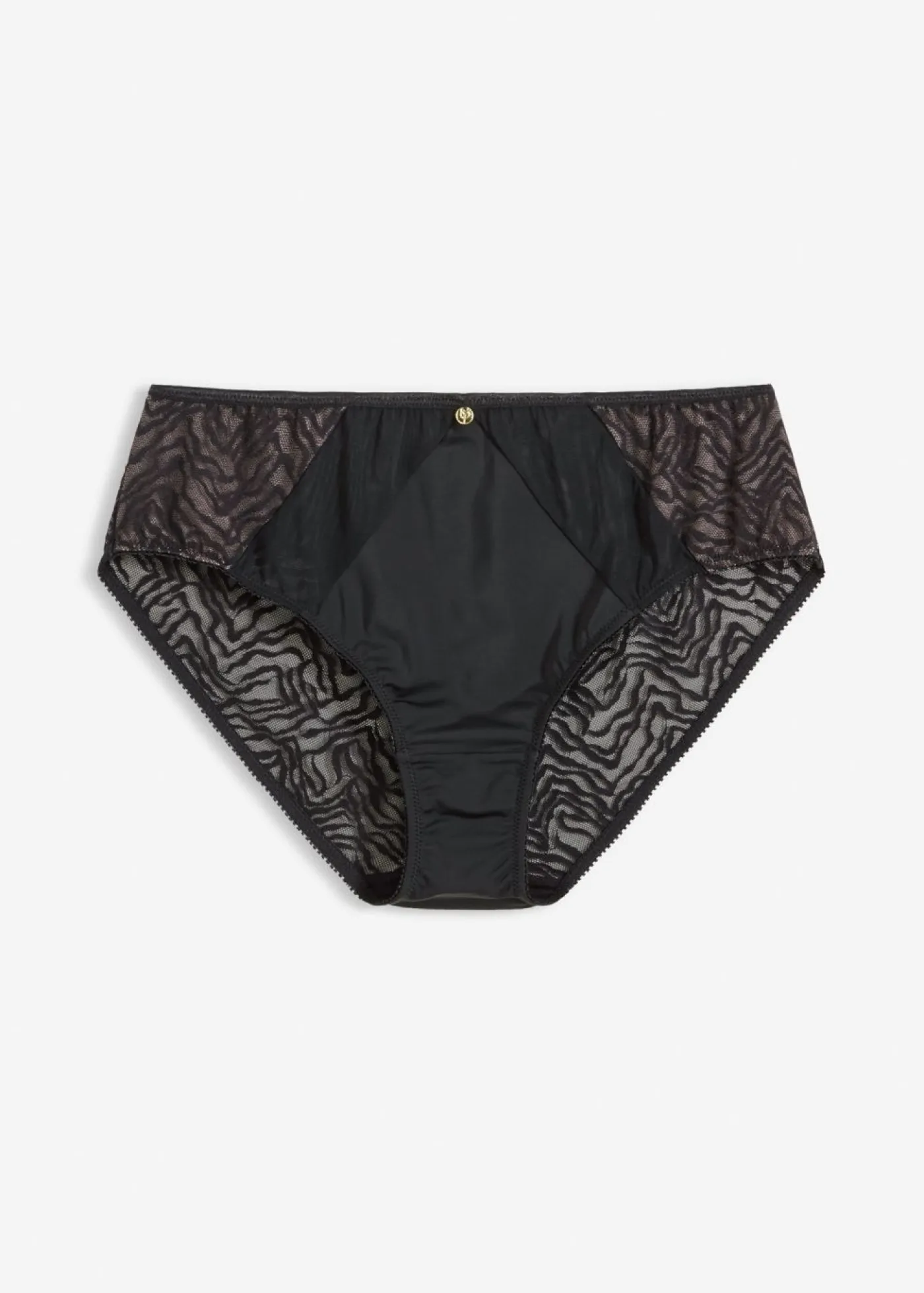 Outlet Braga con malla Mujer Lencería|Bragas