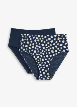Sale Braga de bikini moldeadora (2 unidades) con efecto moldeador medio Mujer Conjuntos De Traje De Baño|Vestidos Moldeadores