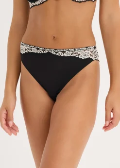 Online Braga de encaje bicolor (2 unidades) Mujer Lencería|Bragas