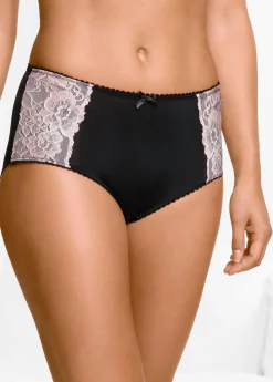 Clearance Braga de microfibra con encaje (3 unidades) Mujer Bragas