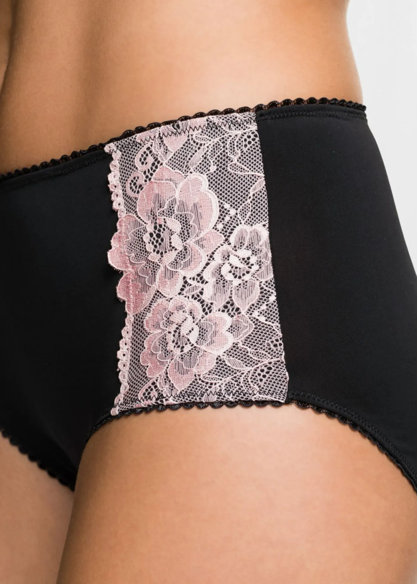 Clearance Braga de microfibra con encaje (3 unidades) Mujer Bragas