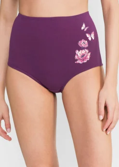 Sale Braga de talle alto con algodón (5 unidades) Mujer Ropa Interior De Algodón|Bragas