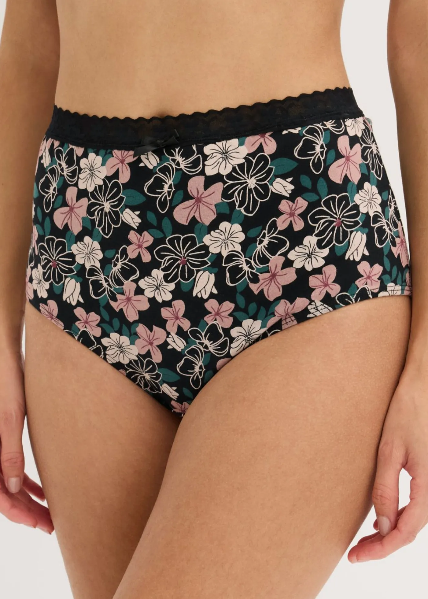 Best Braga de talle alto (4 unidades) con algodón orgánico Mujer Ropa Interior De Algodón|Bragas