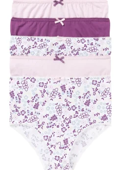 Discount Braga de talle alto (5 unidades) Mujer Ropa Interior De Algodón|Bragas