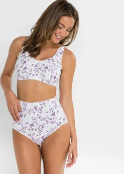 Discount Braga de talle alto (5 unidades) Mujer Ropa Interior De Algodón|Bragas