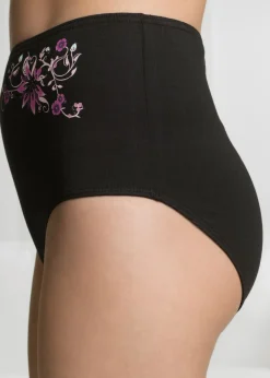 Clearance Braga de talle alto (5 unidades) Mujer Ropa Interior De Algodón|Bragas