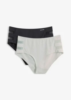 Braga Feel Comfort con corte láser (2 unidades) Mujer Sin Costuras|Bragas