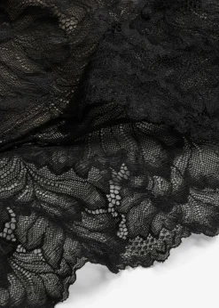 New Braga maxi con encaje delicado Mujer Lencería|Bragas