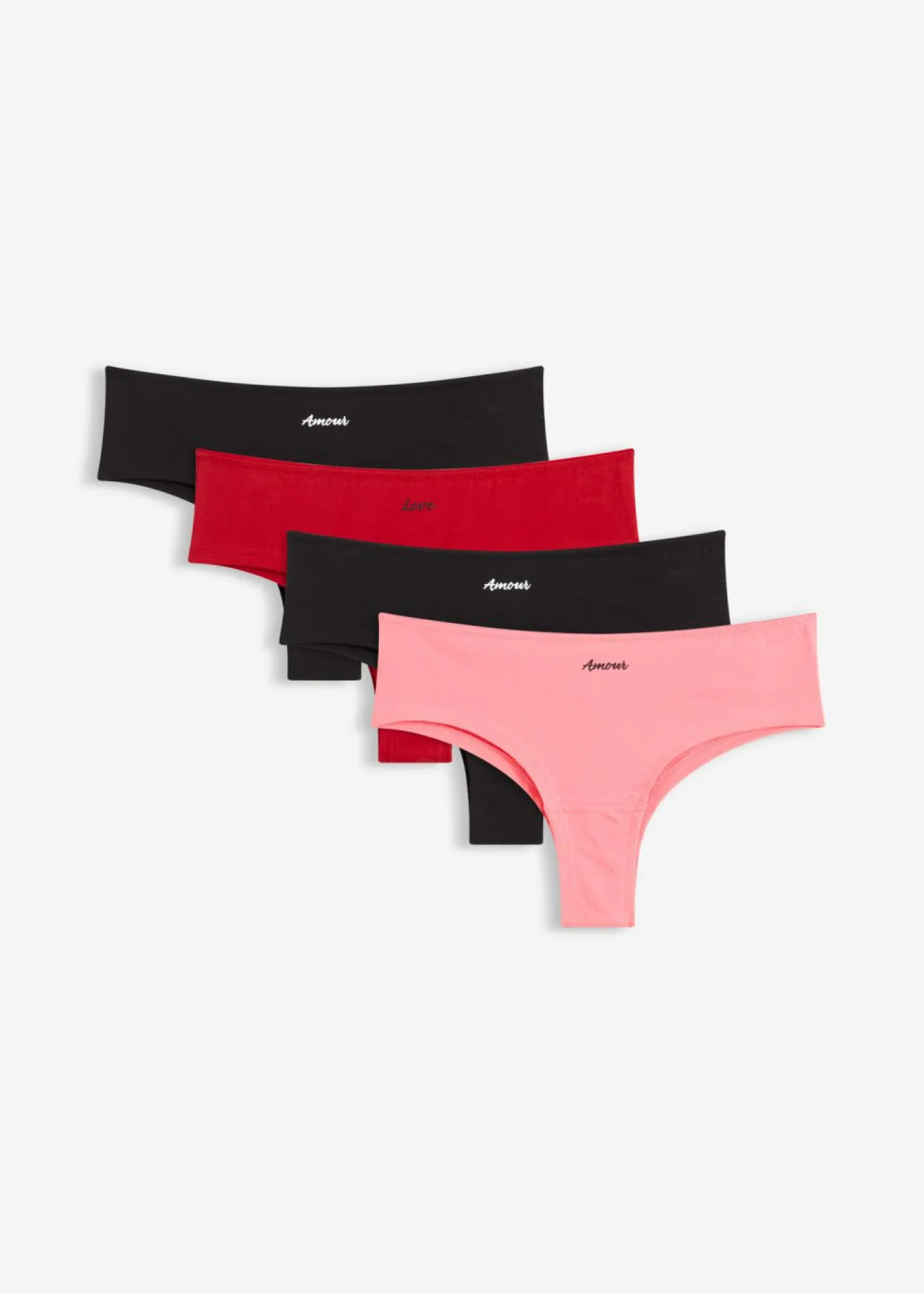 Hot Bragas brasileñas (4 unidades) Mujer Ropa Interior De Algodón|Bragas