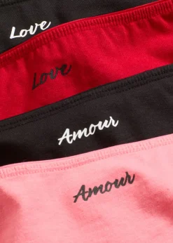 Hot Bragas brasileñas (4 unidades) Mujer Ropa Interior De Algodón|Bragas