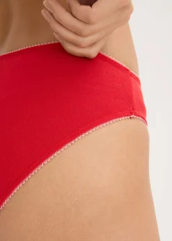 Hot Braguita con aspecto de corazón (5 unidades) Mujer Bragas