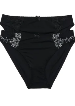 Discount Braguita con bordado delicado (2 unidades) Mujer Lencería|Bragas