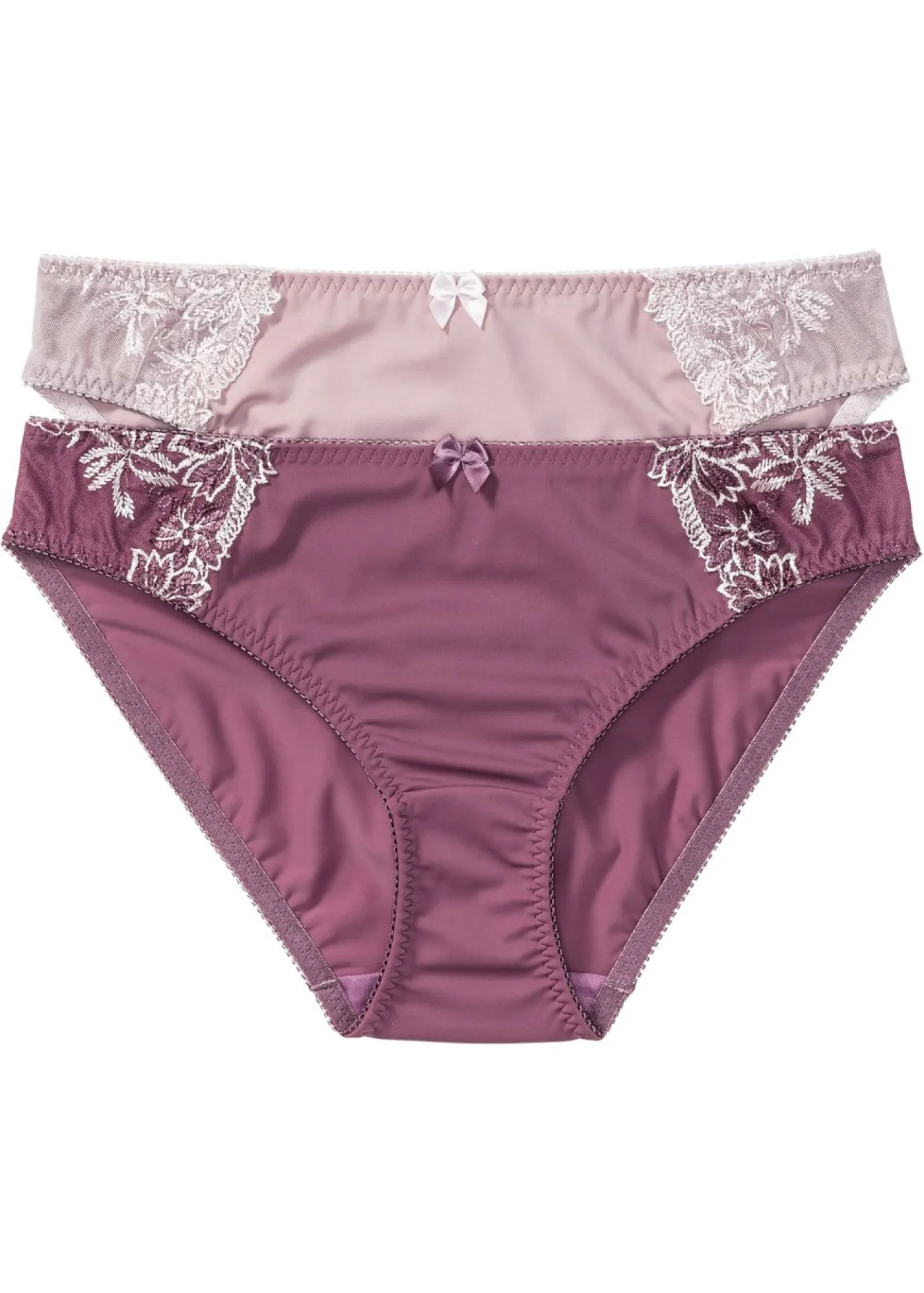 Online Braguita con bordado delicado (2 unidades) Mujer Lencería|Bragas
