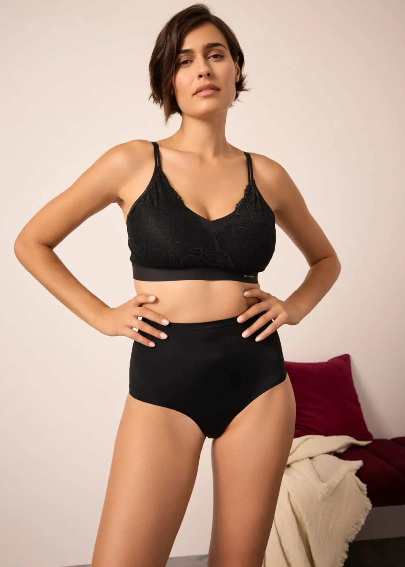 Discount Braguita con efecto moldeador medio (3 unidades) Mujer Sin Costuras|Básicos