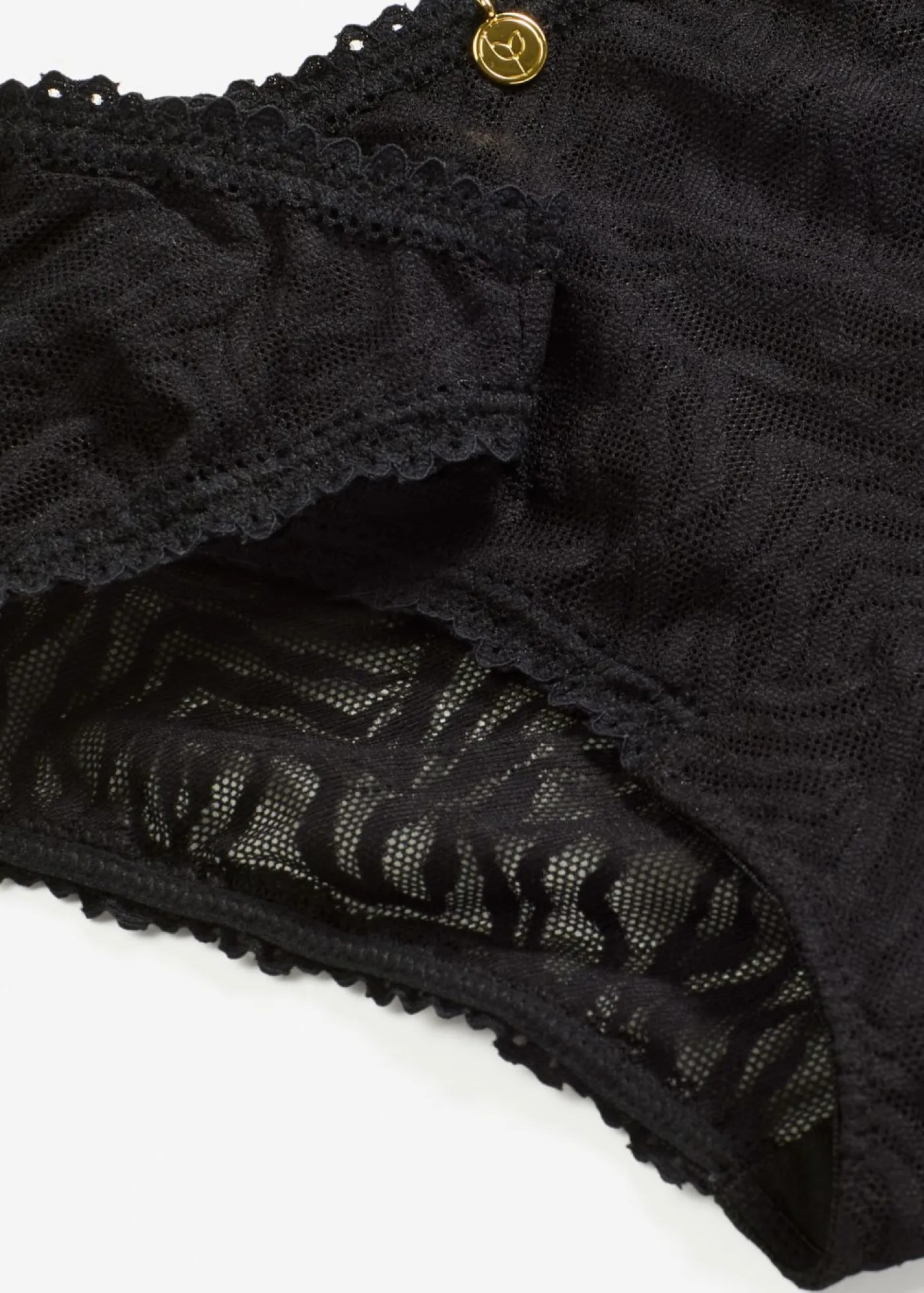 Sale Braguita con encaje fino Mujer Lencería|Bragas