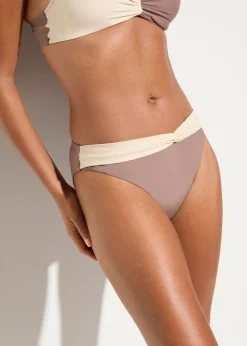 New Braguita de bikini con detalle anudado Mujer Conjuntos De Traje De Baño|Tankinis