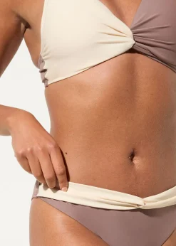 New Braguita de bikini con detalle anudado Mujer Conjuntos De Traje De Baño|Tankinis