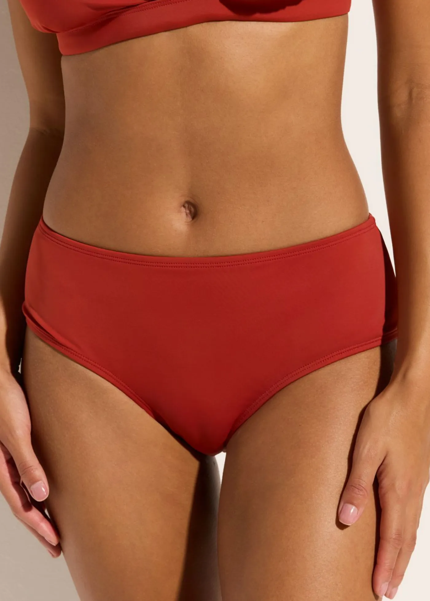 Braguita de bikini de talle alto Mujer Conjuntos De Traje De Baño|Tankinis