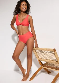 Hot Braguita de bikini de talle alto Mujer Conjuntos De Traje De Baño|Ropa De Baño Cubridora