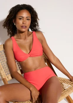 Hot Braguita de bikini de talle alto Mujer Conjuntos De Traje De Baño|Ropa De Baño Cubridora