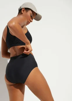 Discount Braguita de bikini de tiro alto con ligero efecto moldeador Mujer Conjuntos De Traje De Baño|Vestidos Moldeadores