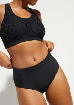 Discount Braguita de bikini de tiro alto con ligero efecto moldeador Mujer Conjuntos De Traje De Baño|Vestidos Moldeadores