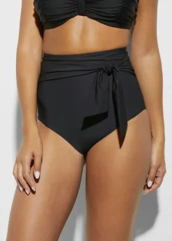 Hot Braguita de bikini highwaist con gran efecto moldeador y cordón Mujer Conjuntos De Traje De Baño|Vestidos Moldeadores