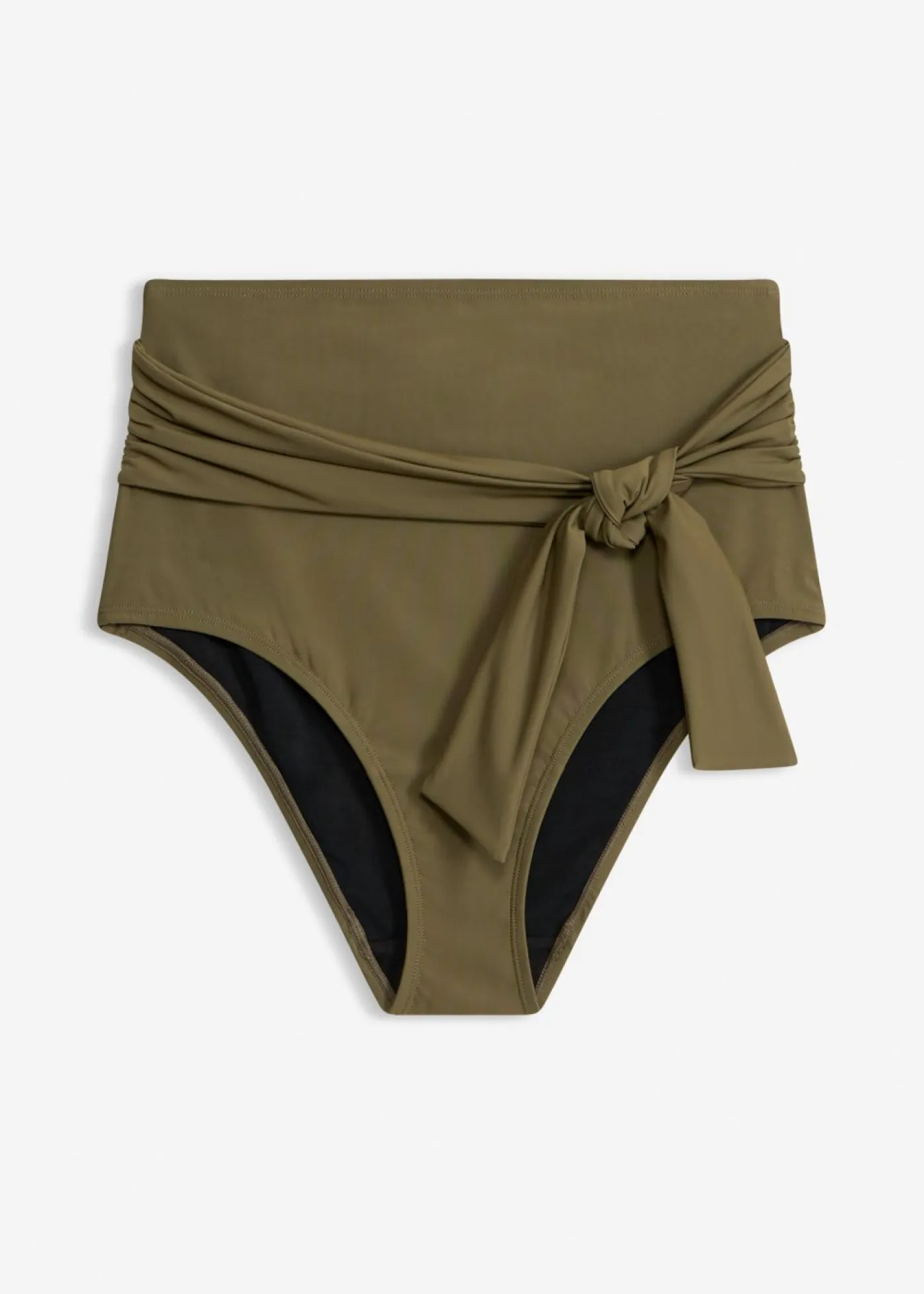 Discount Braguita de bikini highwaist con gran efecto moldeador y cordón Mujer Conjuntos De Traje De Baño|Vestidos Moldeadores