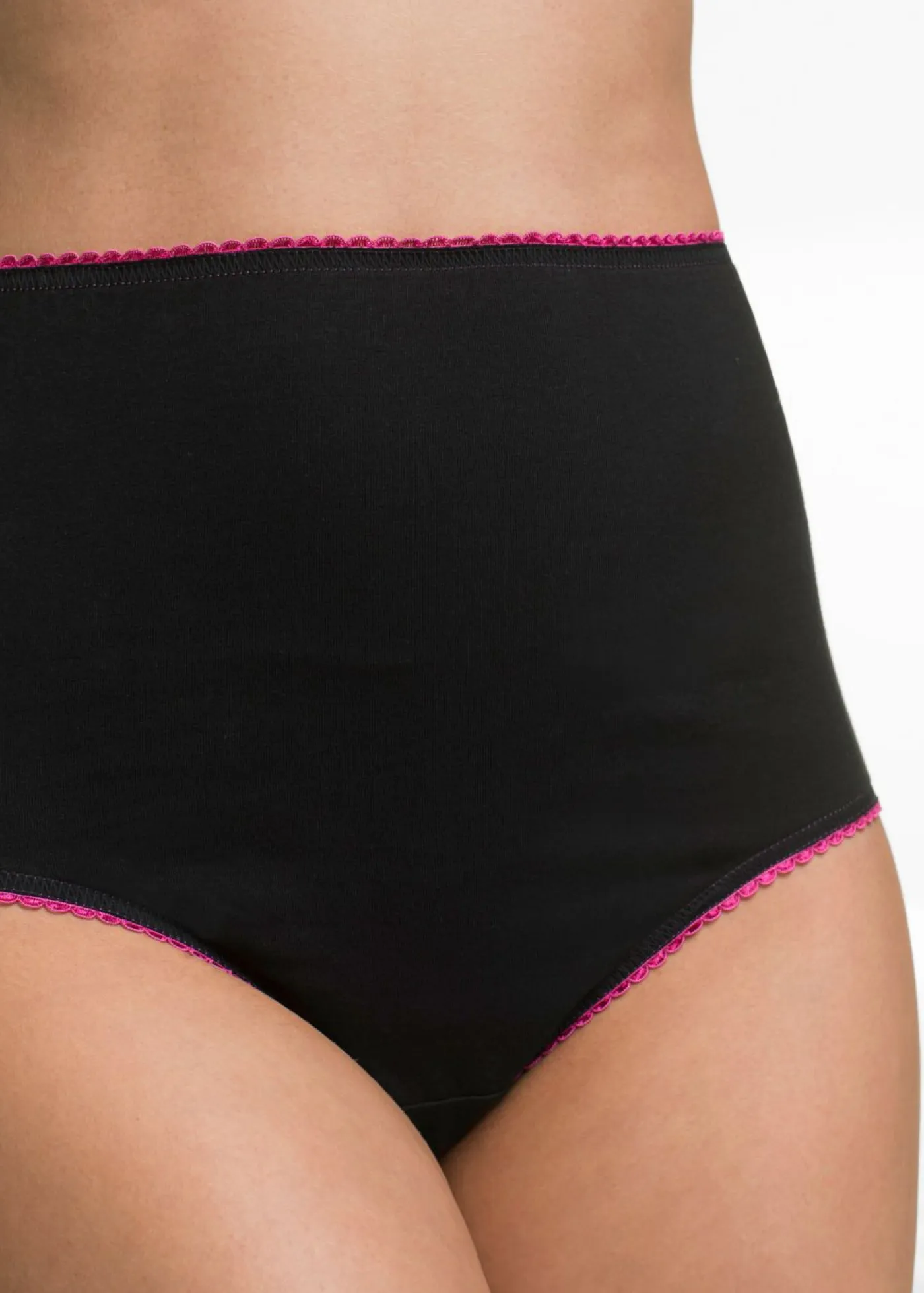 Outlet Braguita de talle alto (5 unidades) Mujer Ropa Interior De Algodón|Bragas