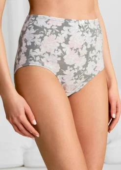 Sale Braguita de talle alto (4 unidades) Mujer Ropa Interior De Algodón|Bragas