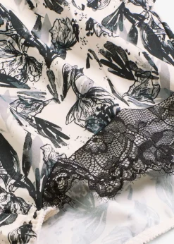 Discount Braguita de talle alto con encaje y efecto moldeador medio Mujer Ropa Interior Moldeadora|Bragas