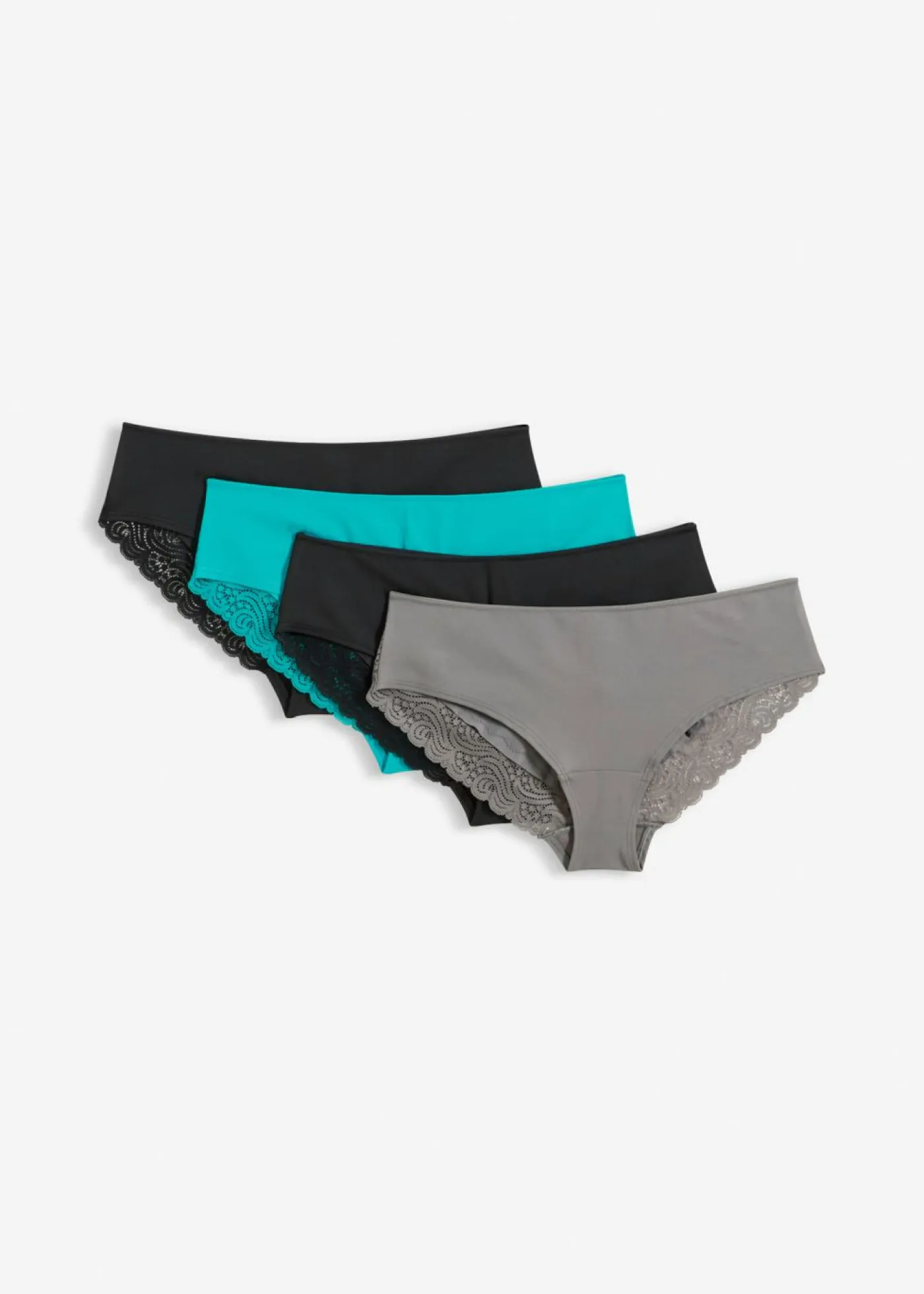 Sale Braguita hipster con encaje (4 unidades) Mujer Bragas