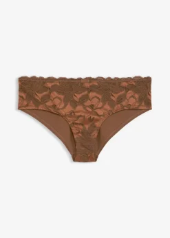 New Braguita hipster de encaje bicolor Mujer Lencería|Bragas