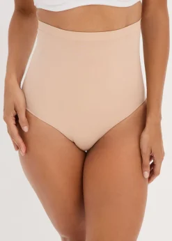 Best Braguita moldeadora de talle alto sin costuras con efecto moldeador medio Mujer Sin Costuras|Ropa Interior Moldeadora
