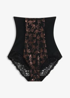 Clearance Braguita moldeadora de tiro alto con efecto moldeador intenso y aspecto brillante Mujer Ropa Interior Moldeadora|Bragas