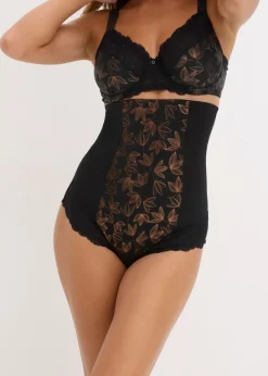 Clearance Braguita moldeadora de tiro alto con efecto moldeador intenso y aspecto brillante Mujer Ropa Interior Moldeadora|Bragas