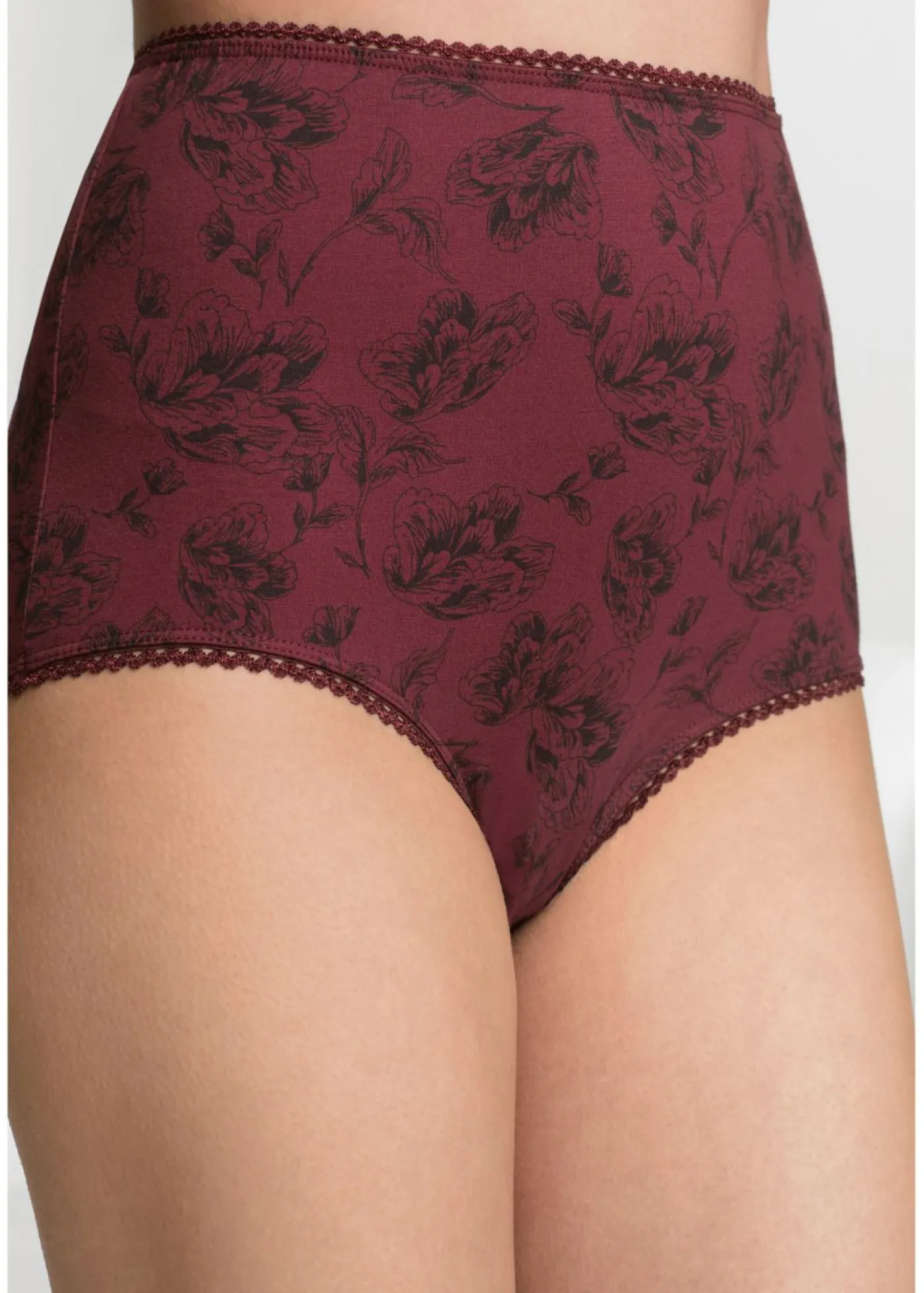 Sale Braguitas de talle alto con algodón orgánico (4 unidades) Mujer Ropa Interior De Algodón|Bragas